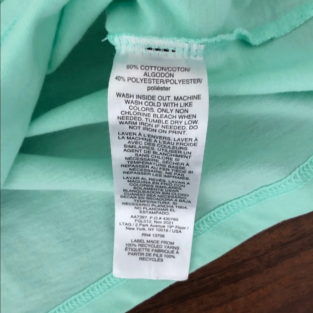 Like new adidas Set Mint Green Logo Tee with Black Shorts